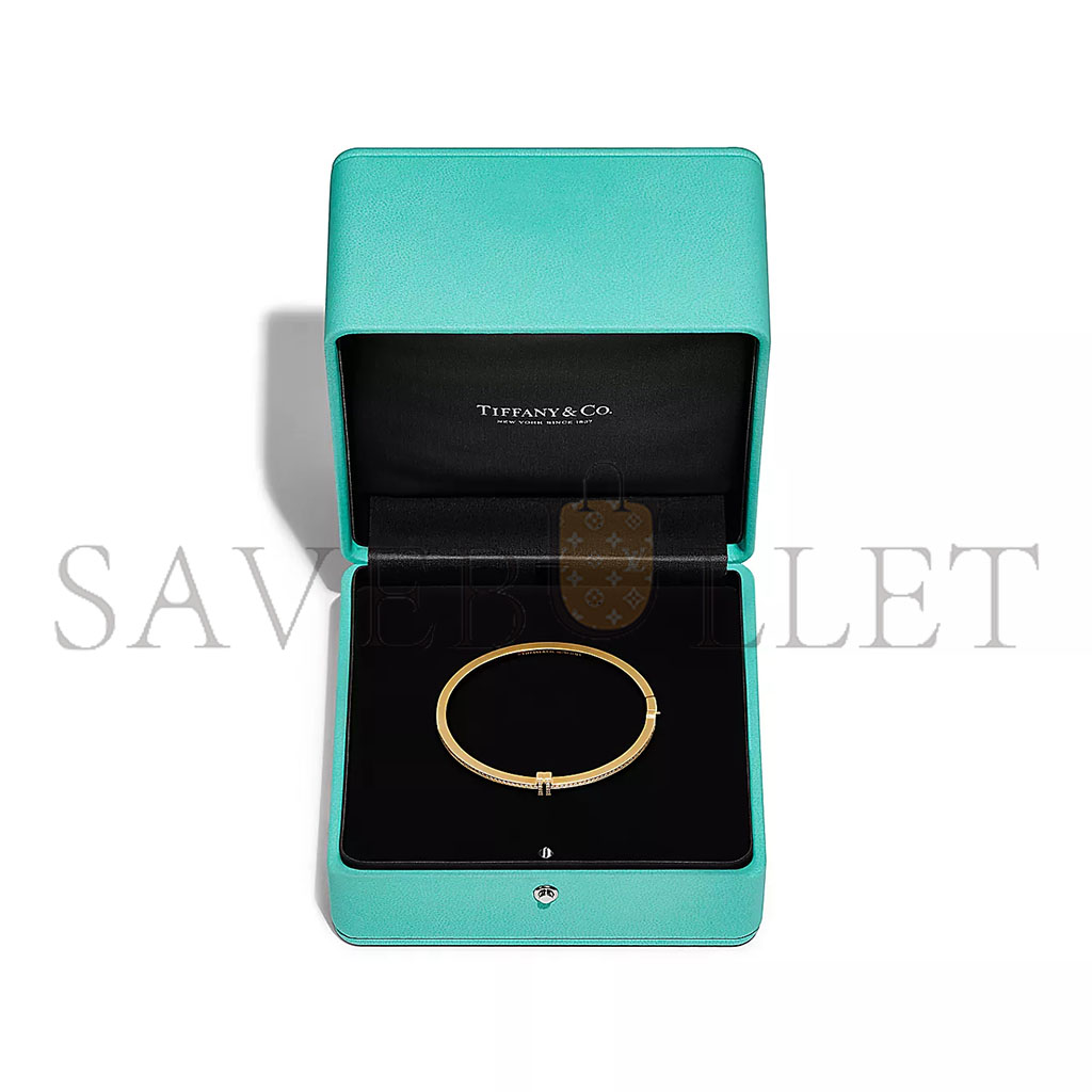 TIFFANY T DIAMOND HINGED WIRE BANGLE 62272961